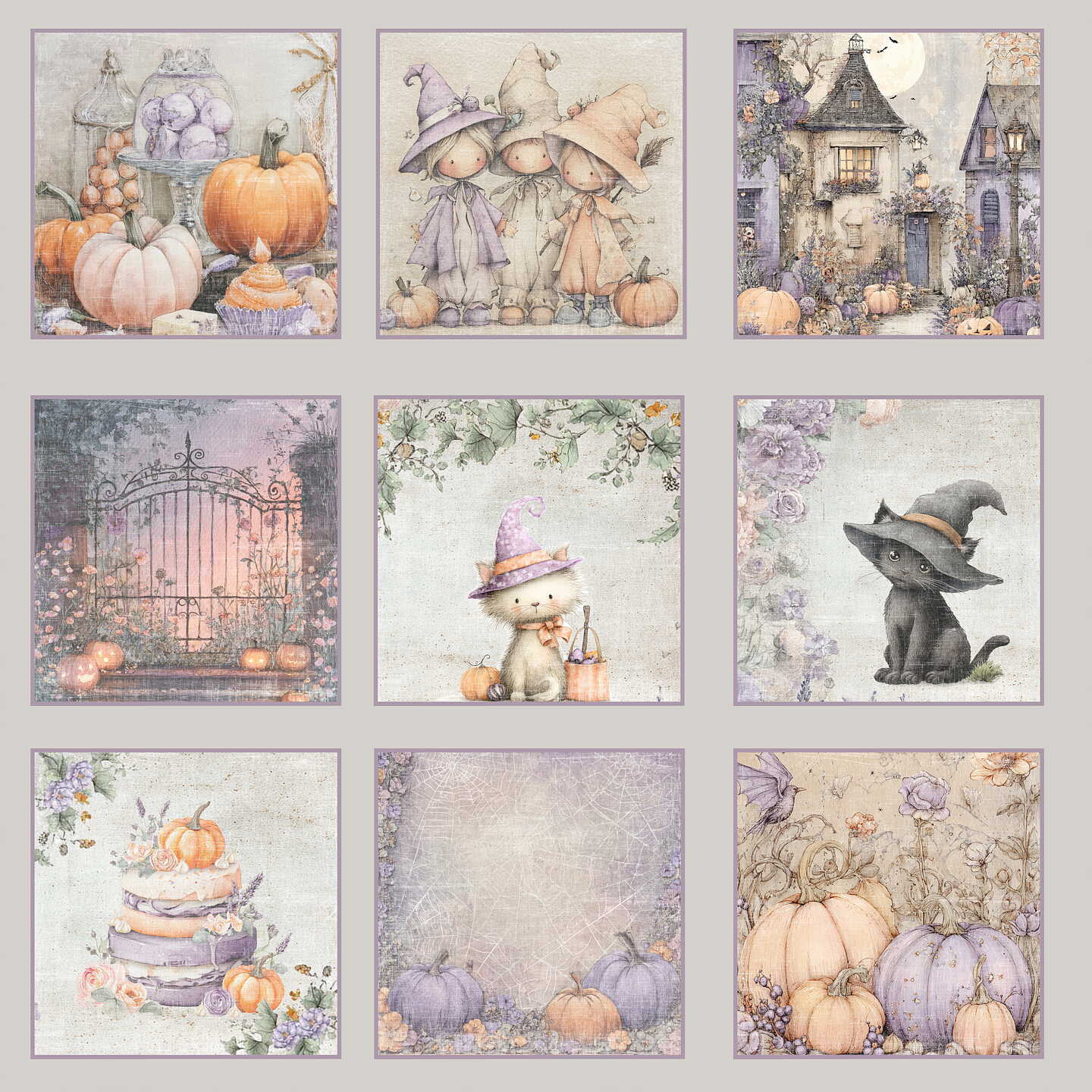 Forhåndsbestill nå! Kommer snart! Paperpack Reprint -Enchanted Halloween 12x12”