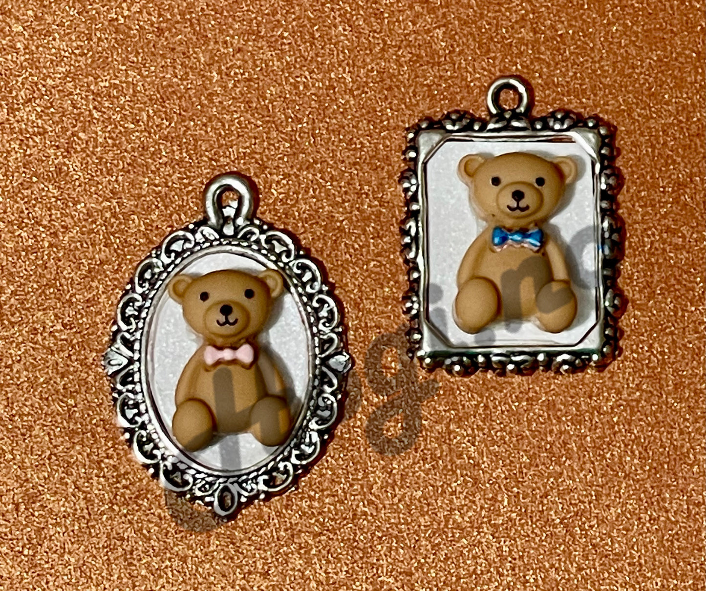 Chams - miniatyr ramme m / oppheng. oval.