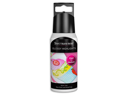 Glossy highlights - Clear 3D medium