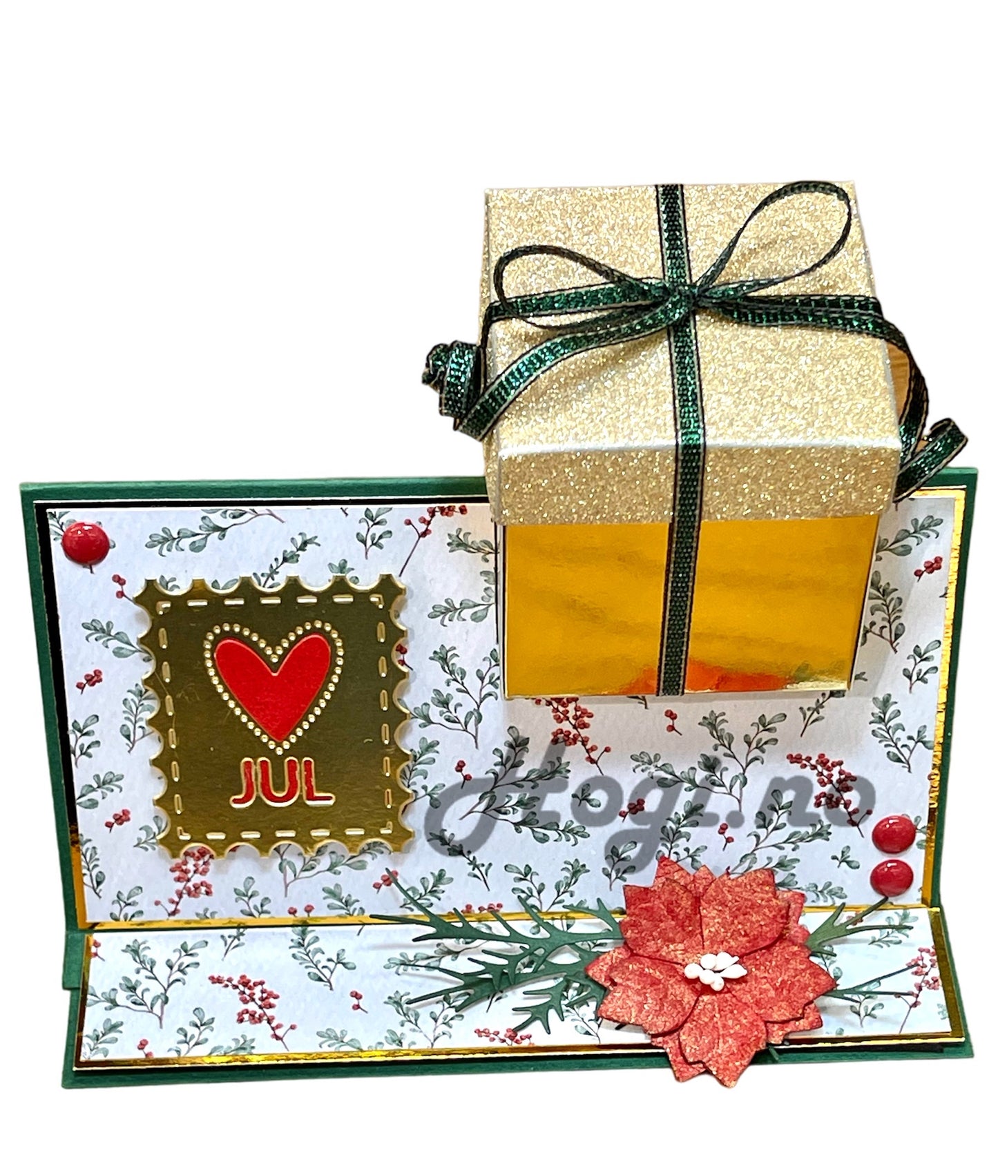 Hobbypakke/ hobbykit  -Kort med gaveeske