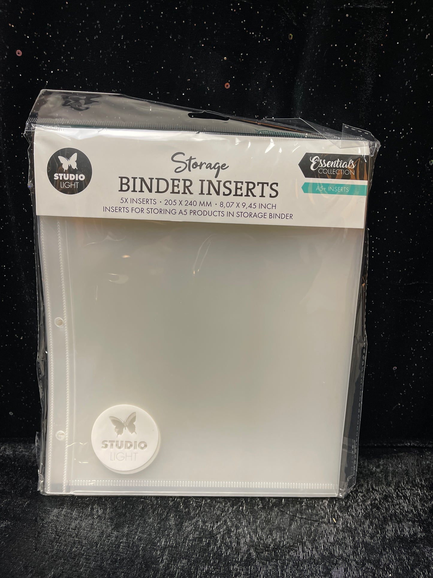 StudioLight Storage Binder Inserts A5+ Insert (5pcs) (SL-TO-STOR03)