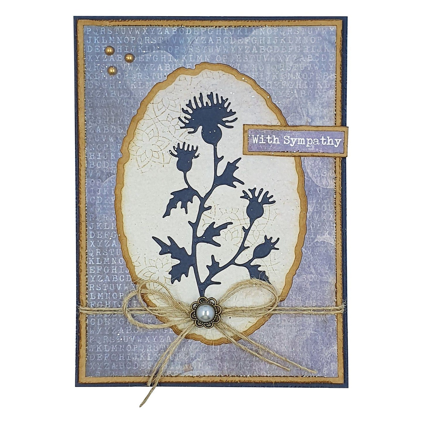 Studio Light Torn edge die ovals Cutting Dies (SL-ES-CD915)- flott røff oval die