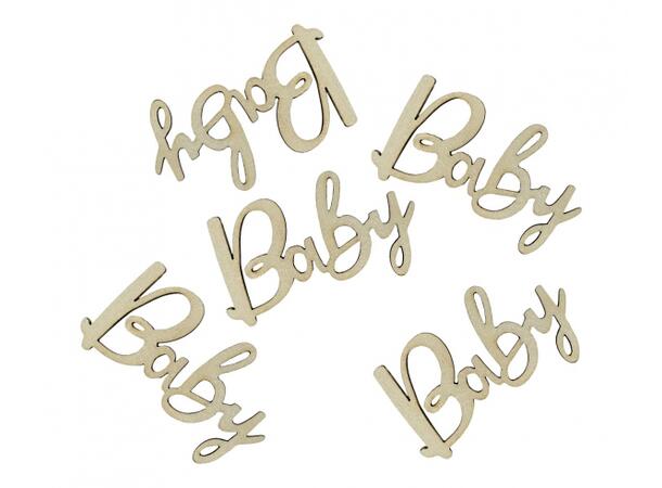 Konfetti tre Baby 6x3cm 18stk