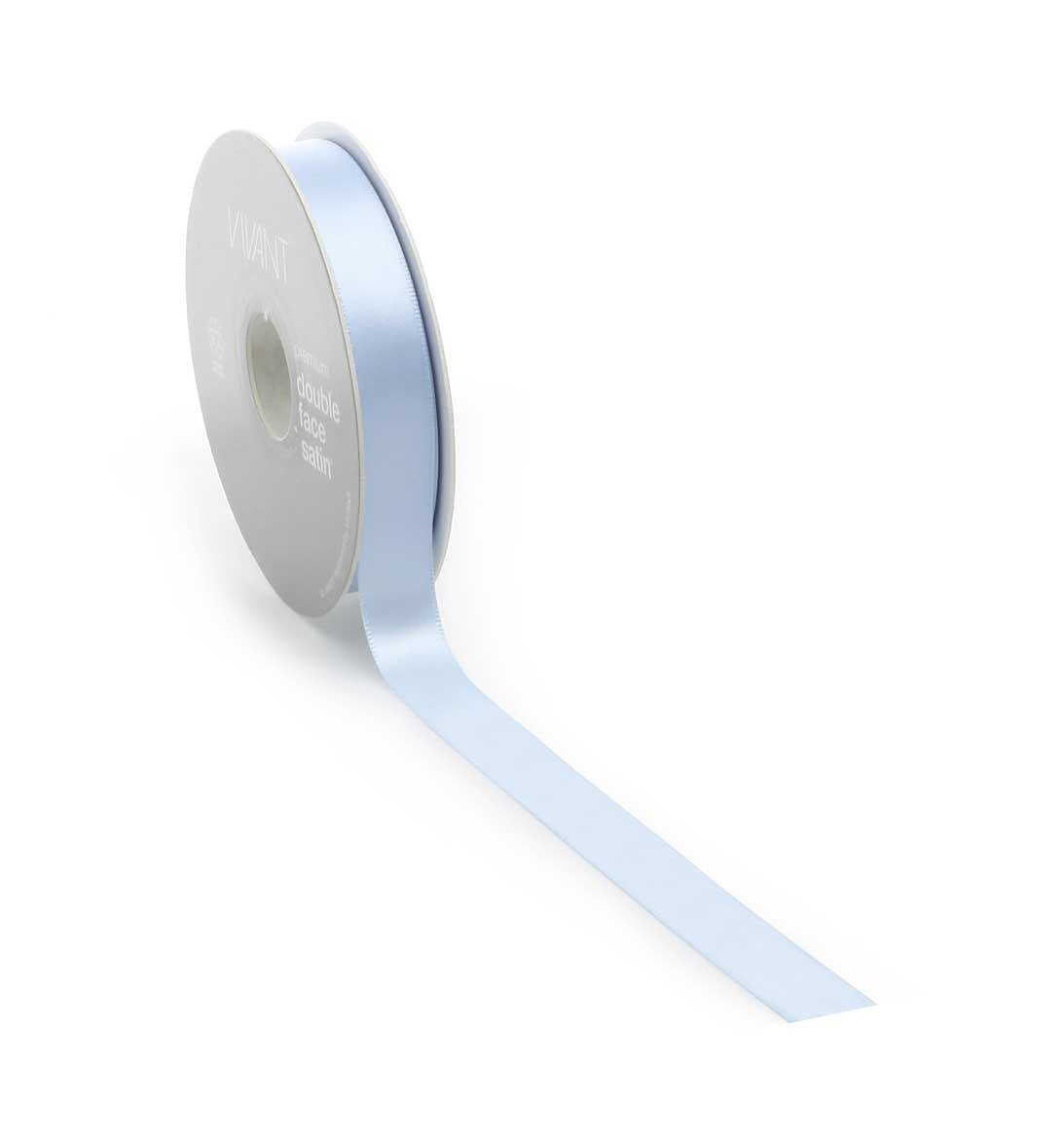 Silkebånd/ satinbånd - Light Blue / Lys blå