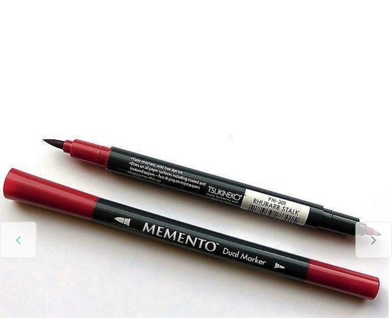 Memento - Rhubarb Stalk/ Dyp rød- Memento Markers PM-000-301