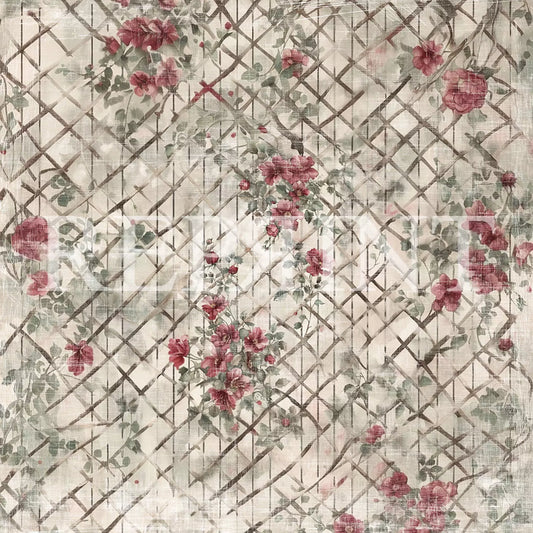 SALG! Reprint - X-mas - 12x12 mønsterark- Flower Fens