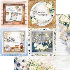 Mønsterark - arkpakke - Kawaii Paper Goods Kit Hello 12x12 Inch Paper Pack (MP-60611)