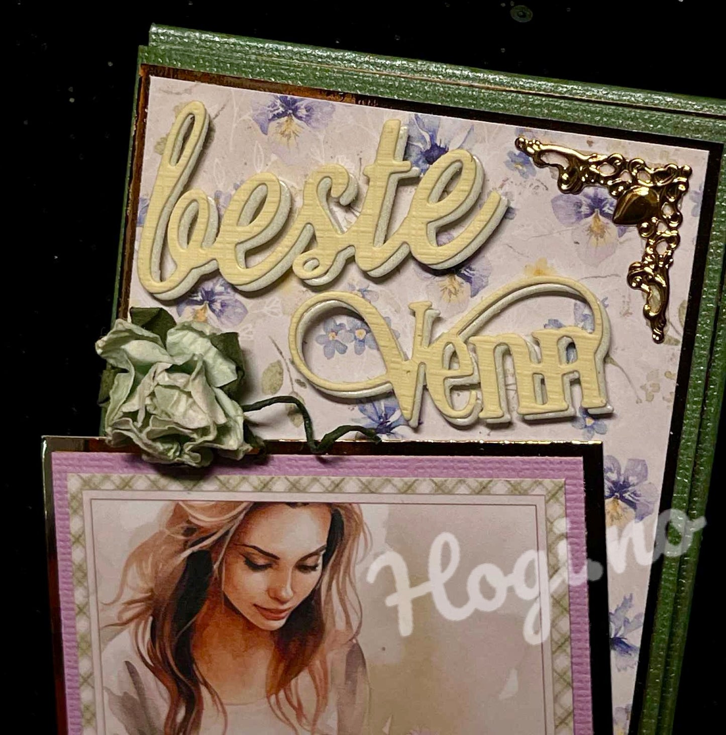 NYHET! Hobbypakke/ hobbykit -  Hogi.no’s sjokoladekort  (passer bl.a. til Freia 100g sjokolader)