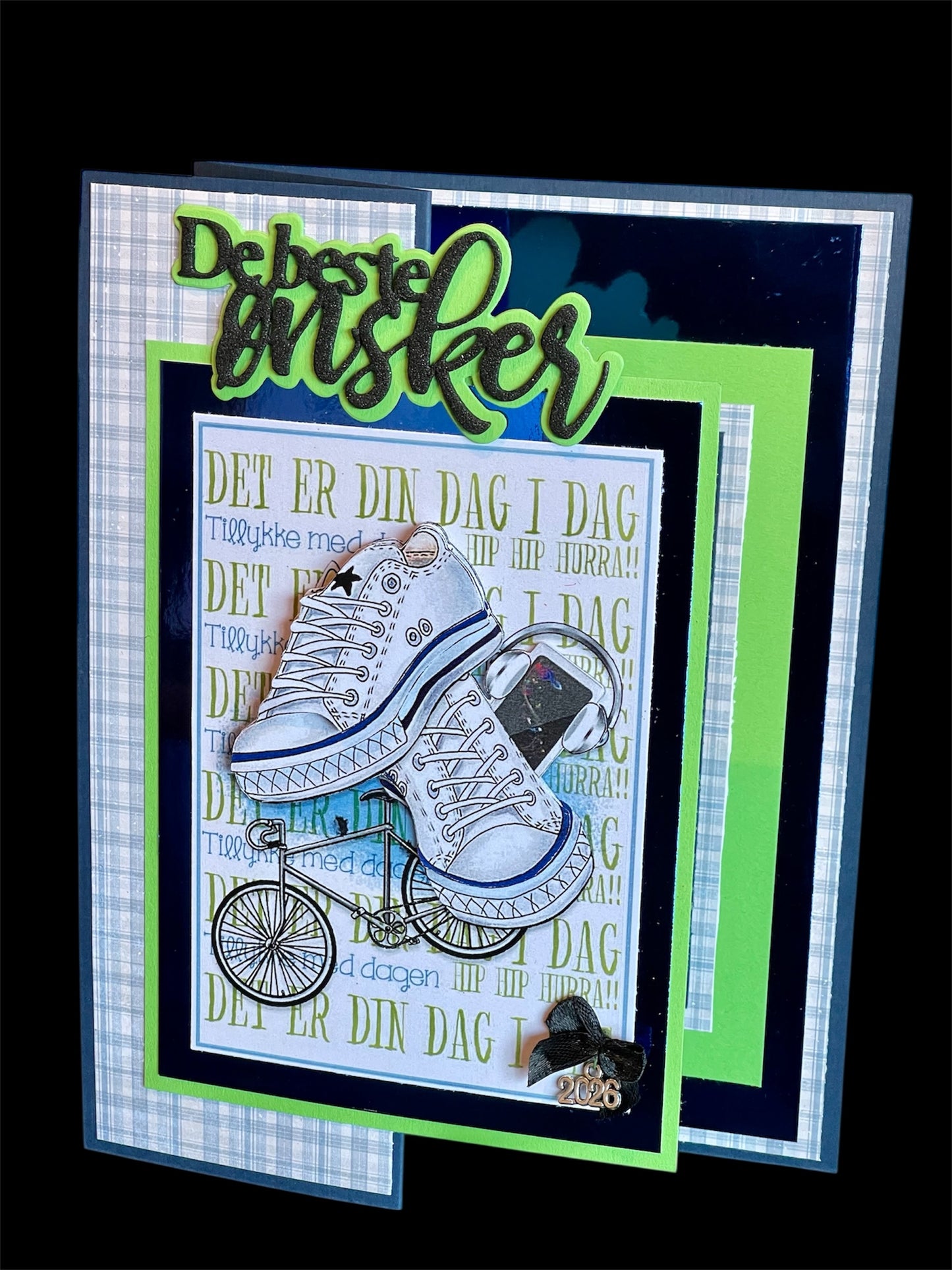 Papirdesign - DE BESTE ØNSKER 1 die m/skyggedie