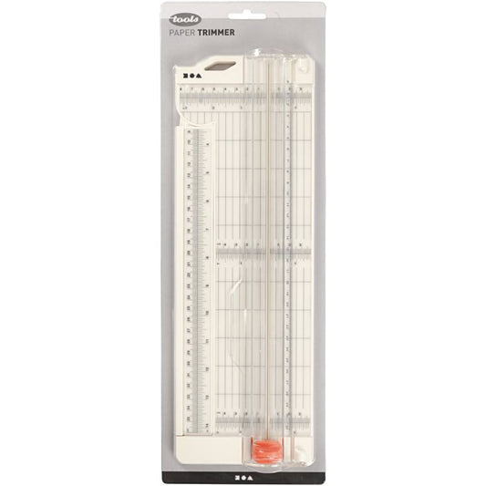 Kuttebrett / papirtrimmer - paper trimmer  - måleenhet inch og cm