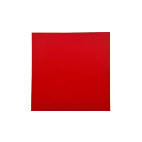 Ensfarget kartong - rød/ fresh red 30,5x30,5 - 12x12 Inch Smooth Cardstock 220gsm