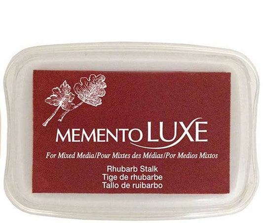 Kommer snart! Bestill nå! Memento Luxe - Rhubarb Stalk/ Dyp rød