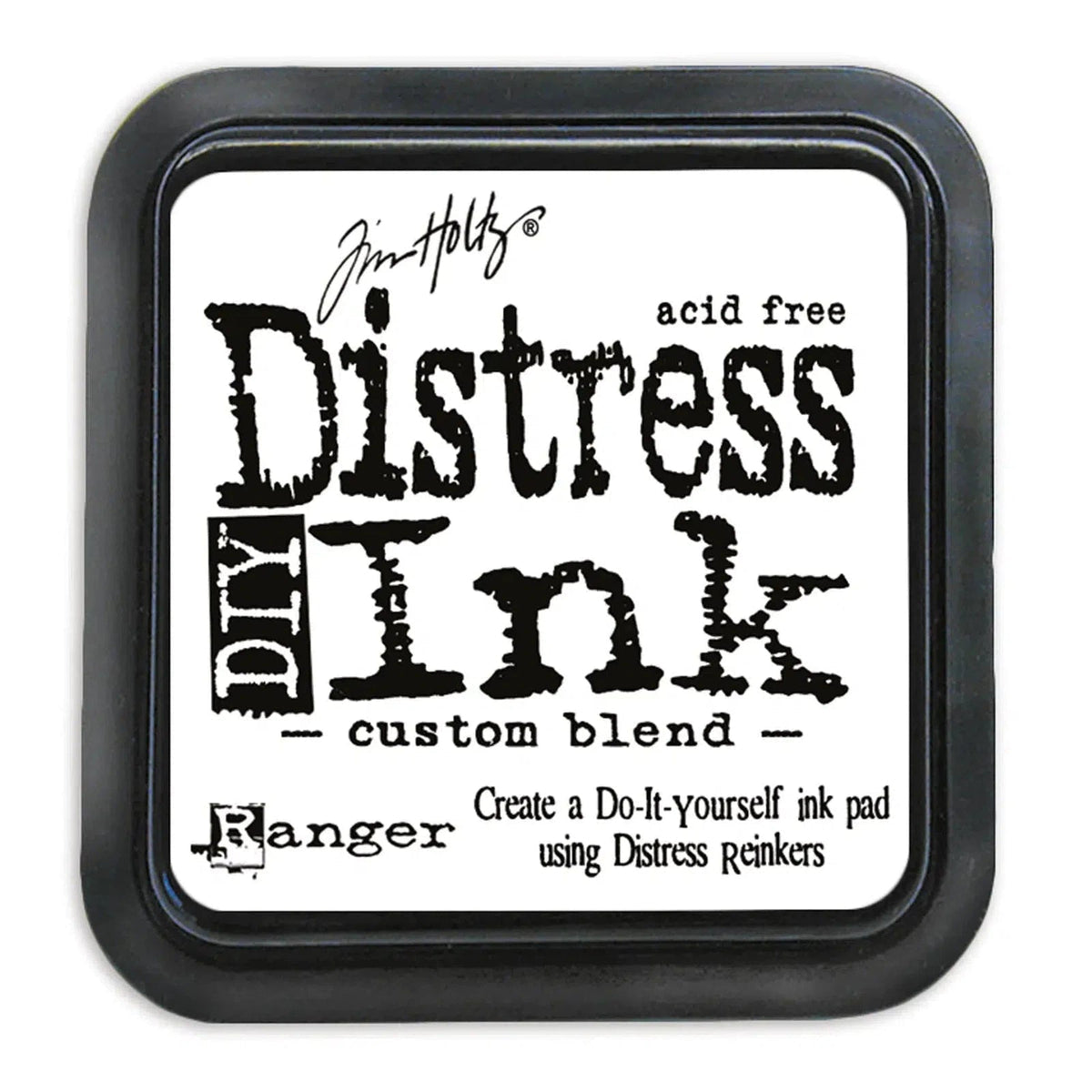 Distress ink stempelpute - custom blend DIY