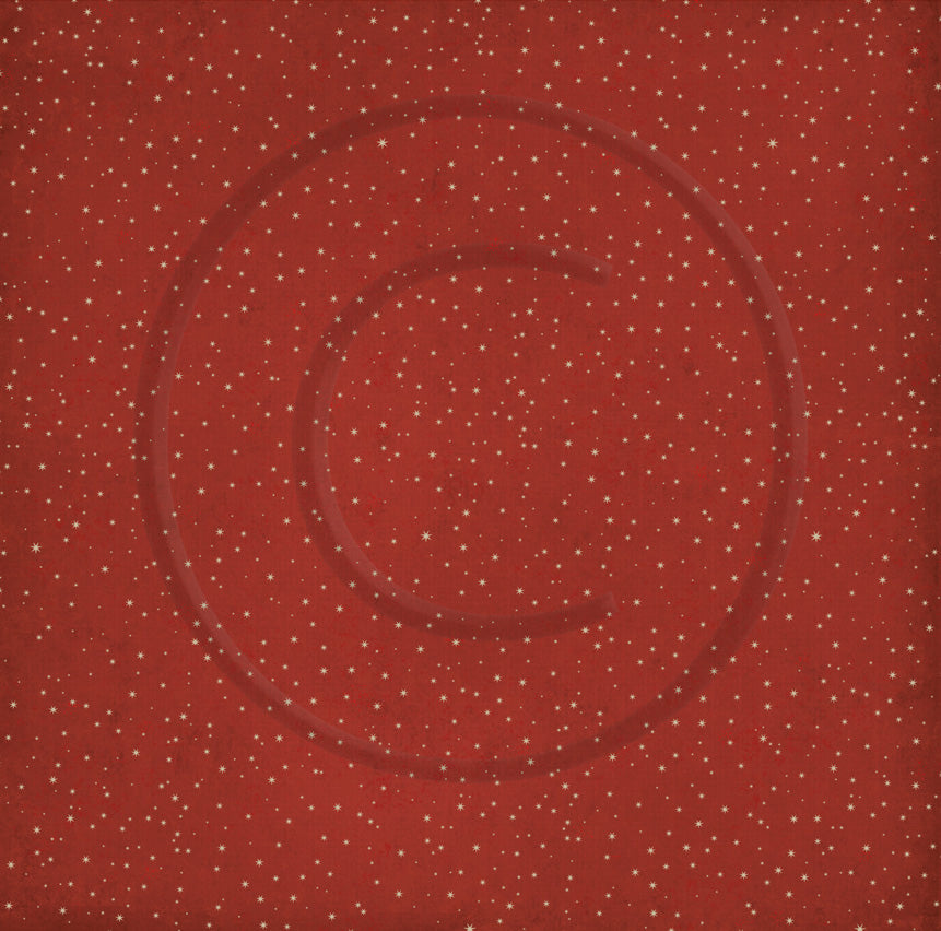 Papirdesign Mønsterark 12´x12´ - Hjem til jul - julefest  -  PD18499