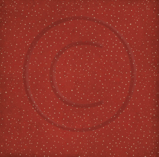 Papirdesign Mønsterark 12´x12´ - Hjem til jul - julefest  -  PD18499