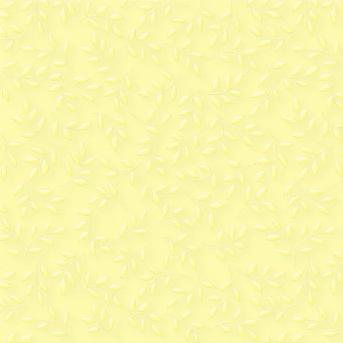 Servietter - lunsj - 33x33cm - Leaves Lys gul / Light yellow - med blad struktur