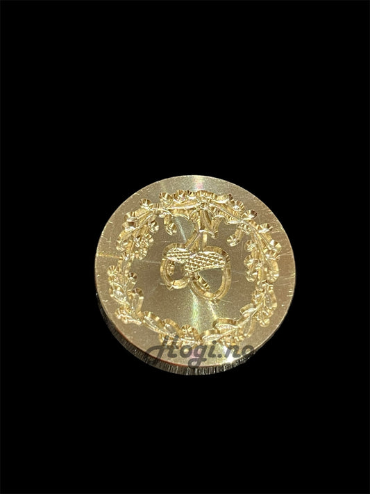 Lakkstempel- wax sealing coin - Nøtter / eikenøtter- til lakkstempel segl