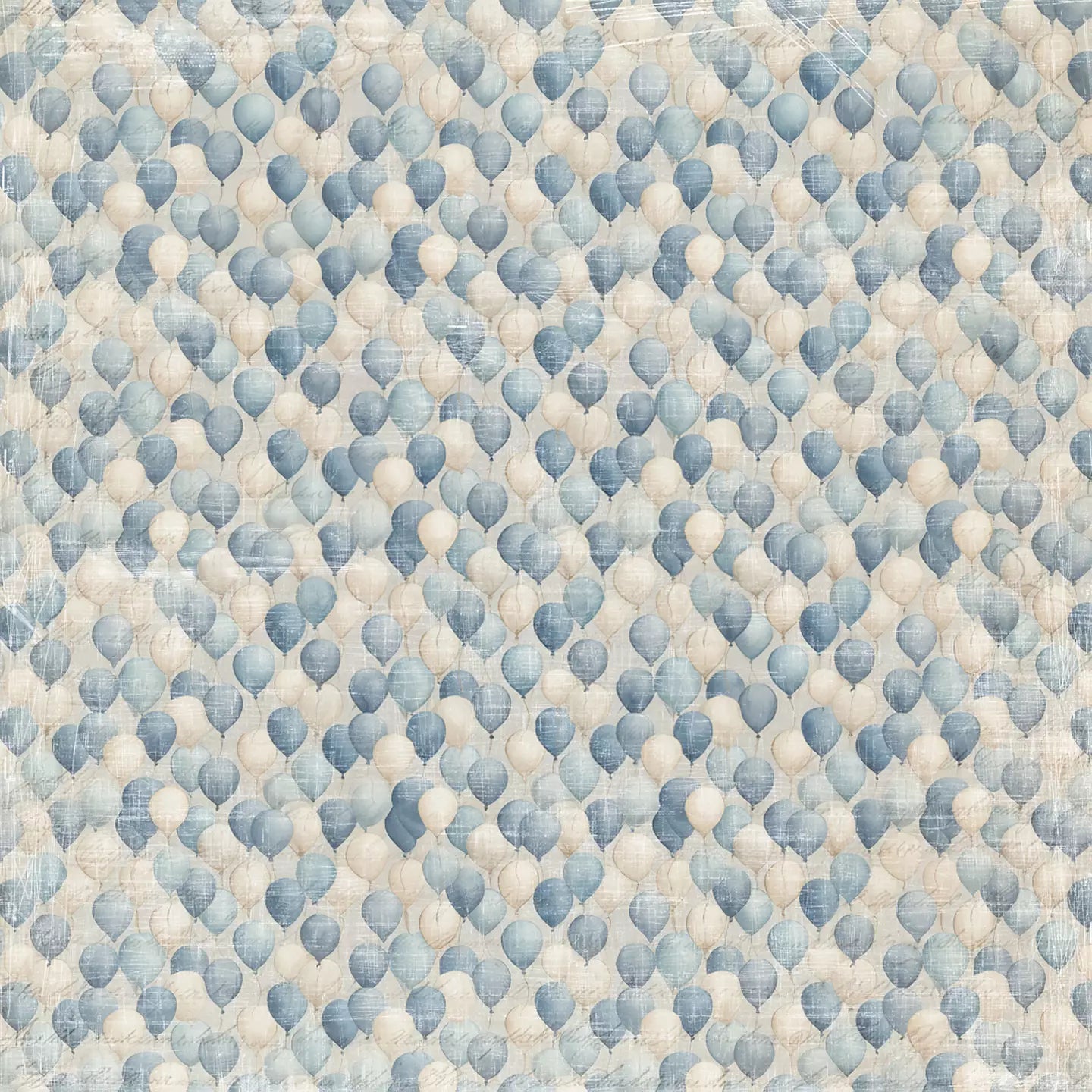 Reprint mønsterark - Hip hip hooray - Balloons RP0713 - 12x12