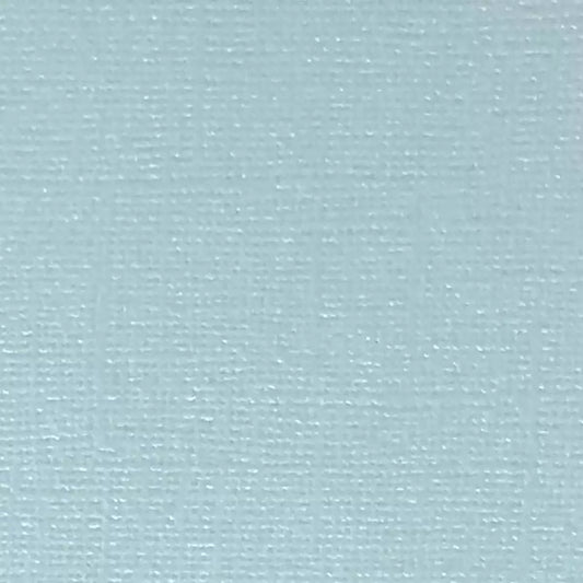 Reprint - kartong med shimmer - pearl Baby blue 12x12 ensfarget 190g