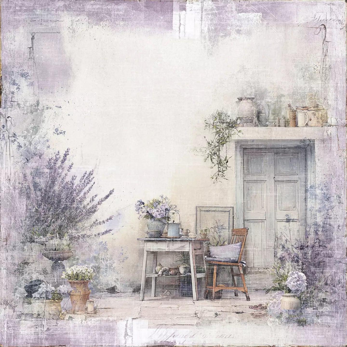 NYHET! Reprint  -  Timeless - Relax -12x12 - RP0747