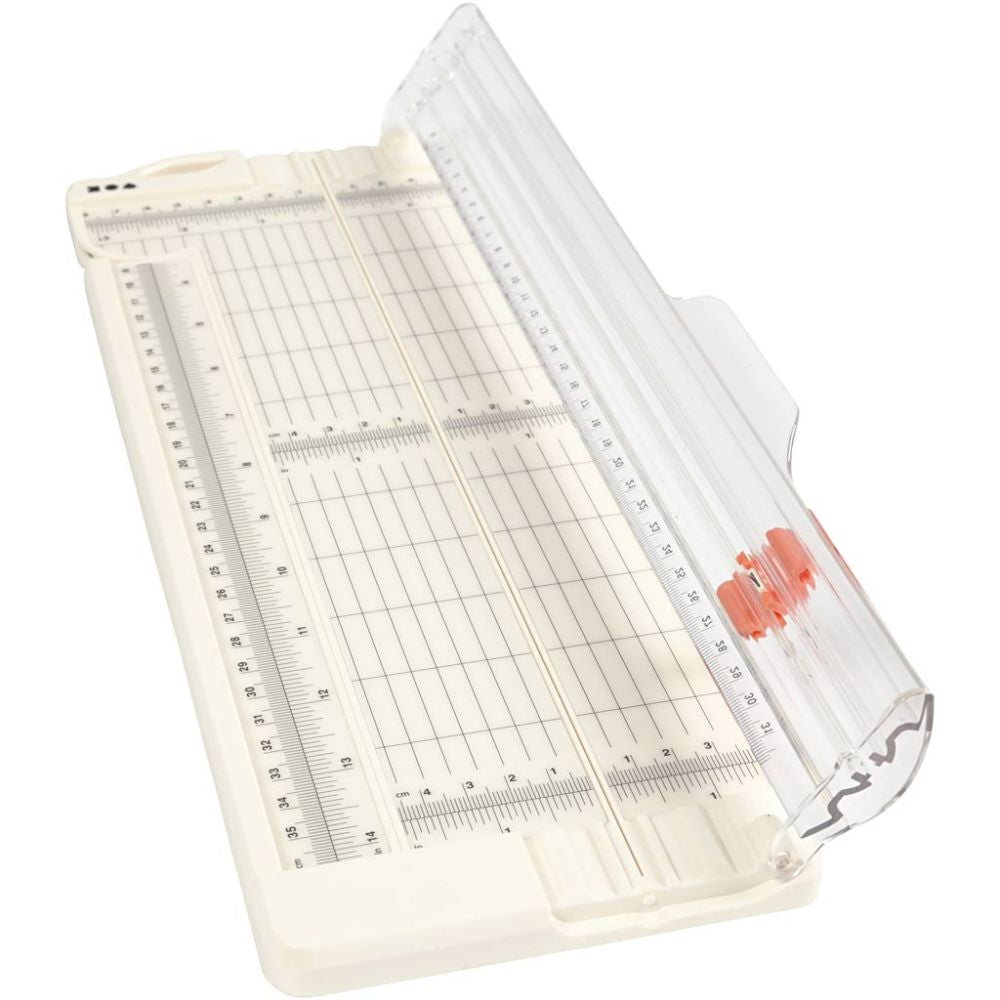 Kuttebrett / papirtrimmer - paper trimmer  - måleenhet inch og cm