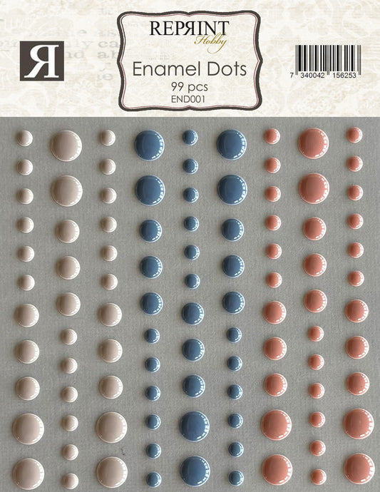 NYHET! Cozy season - selvklebende dotter/ dots/ halvperler