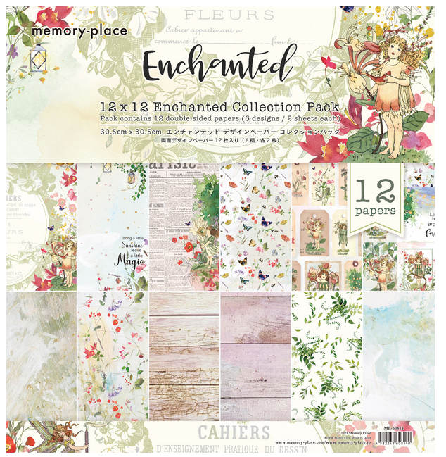 Memory place - Enchanted 12x12 Inch Paper Pack