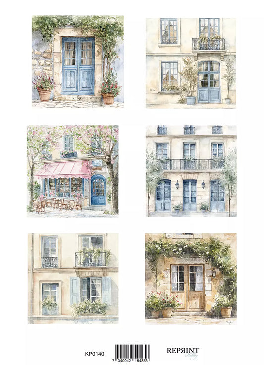 NYHET! Reprint- journey 1 - Klippark A4 -Kp0139