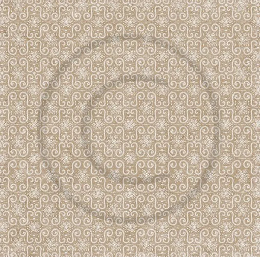 Papirdesign Mønsterark 12´x12´ - Hjem til jul  - Melisglasur -  PD18500