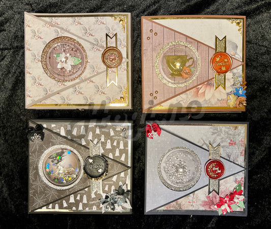✨ EKSTRA KURS! ✨ onsdag 15.oktober ! Bli med på kortlagingskurs! Brettekort med gave eske + håndlagede blomster  🌸