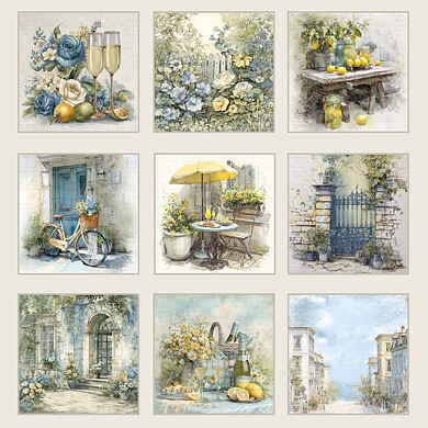 NYHET! Reprint -Summer Meadow - 12x12 - RP0759