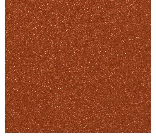 A4 - Glitterkartong -  kobber - brass / copper