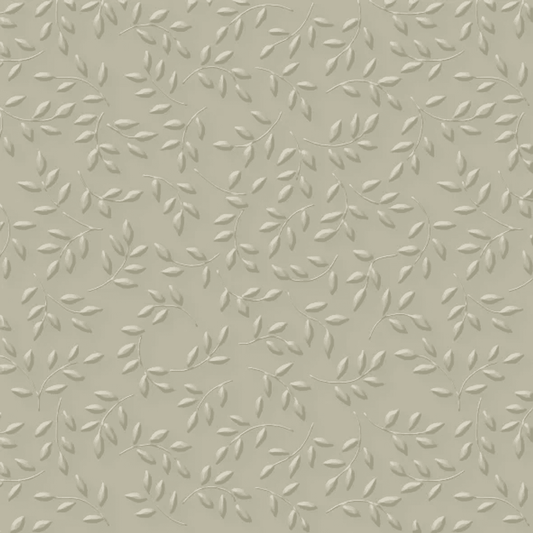 Servietter - lunsj - 33x33cm - Leaves dark linen - med blad struktur