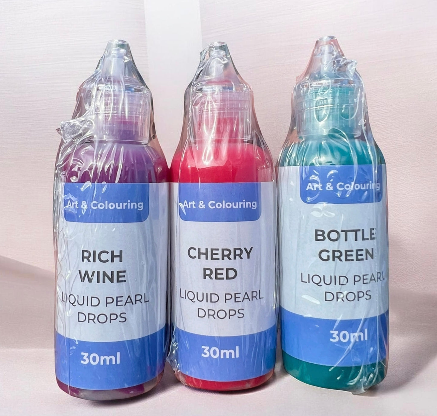 Crafters Companions - halvperler - Pearl Drops Jewel Tones - Velg farge!