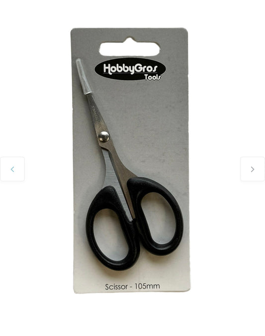 HobbyGros – spiss detalj saks - Scissors 105mm (HGT005)