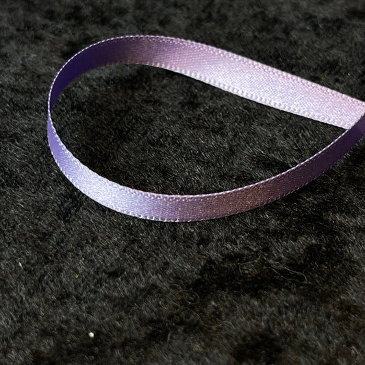 Silkebånd - medium lilla / medium violet