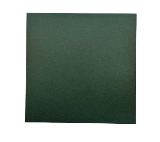 Ensfarget kartong - dyp grønn  30,5x30,5 - Deep green 12x12 Inch Smooth Cardstock 220gsm