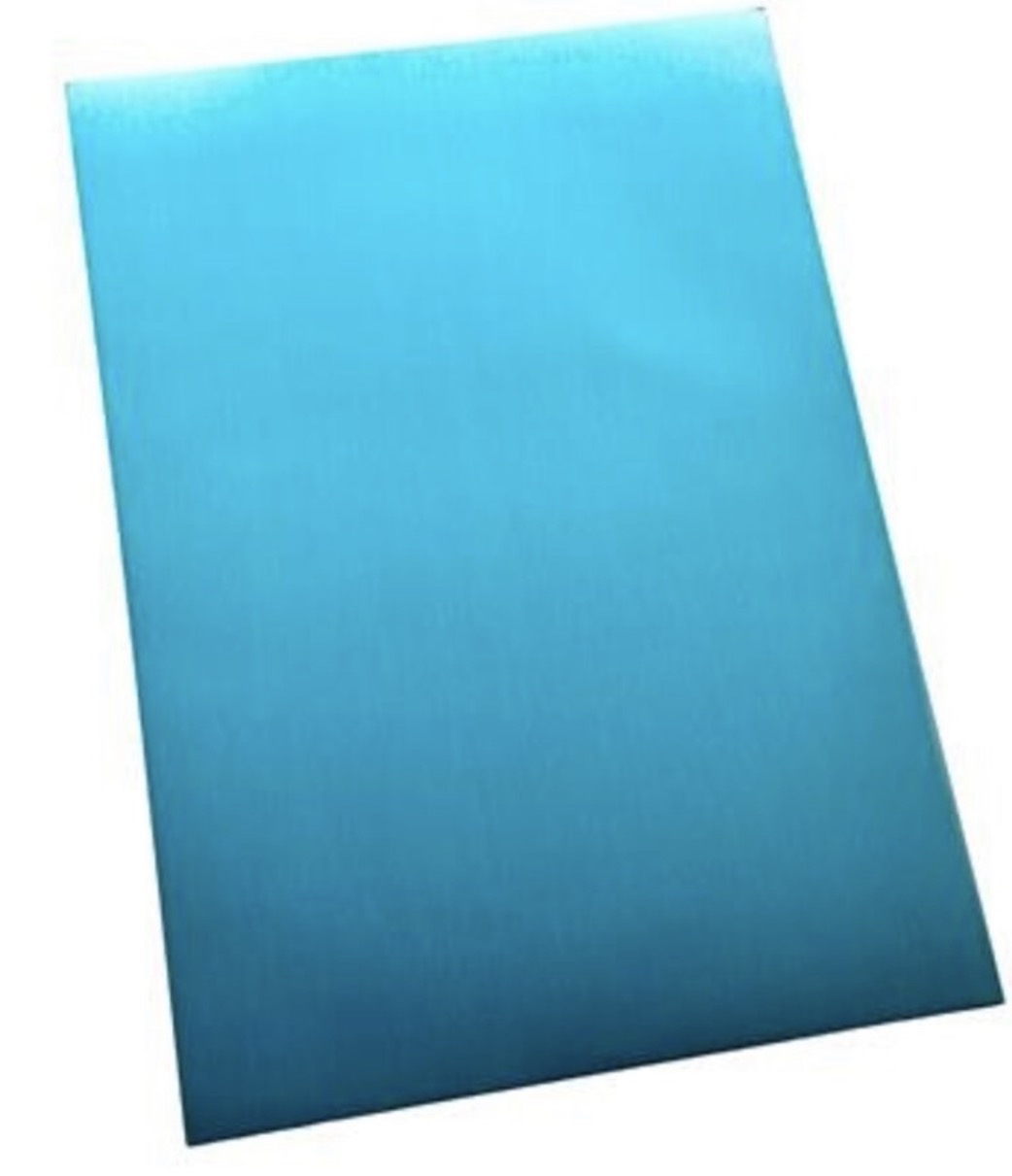 A4 Speilkartong / metallkartong - matt - silky sky  - Mirror Card Matte A4 Silky Sky 250gsm