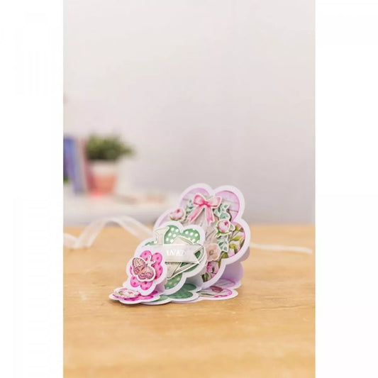 Gemini Crafter's Companion - Create-a-Card Triple Easel Flowers Papercraft Die Set