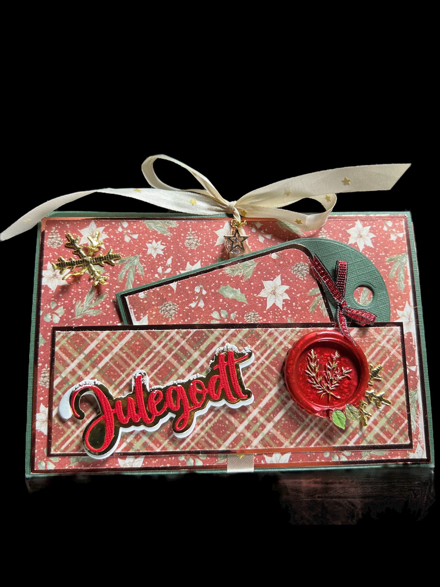 Hobbypakke " Gaveboks med kort/ tag "