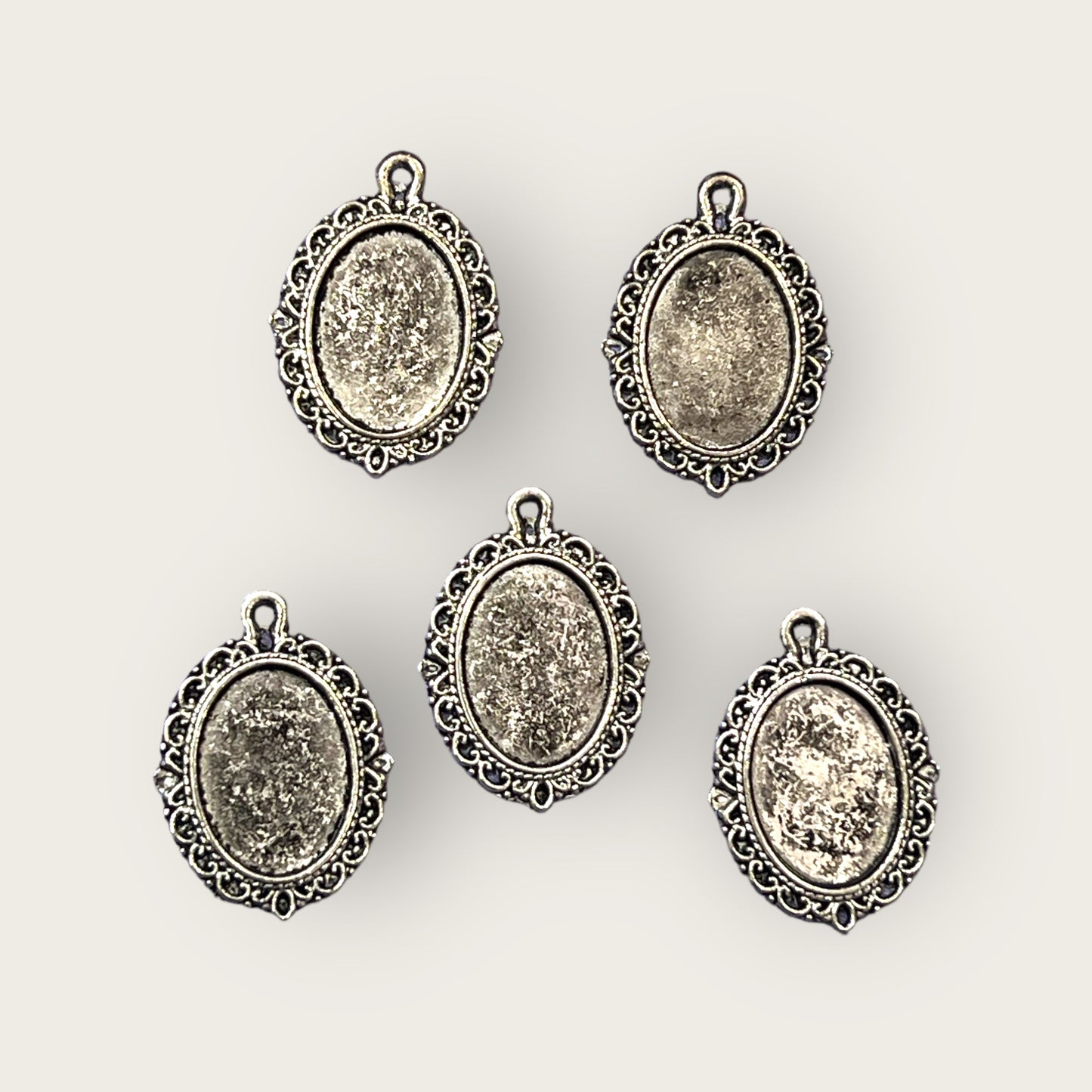 Chams - miniatyr ramme m / oppheng. oval.