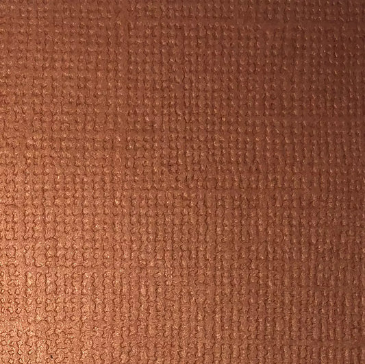 Ensfarget kartong - cocoa 12x12, 190g. Syrefri. Ensfarget med linstruktur