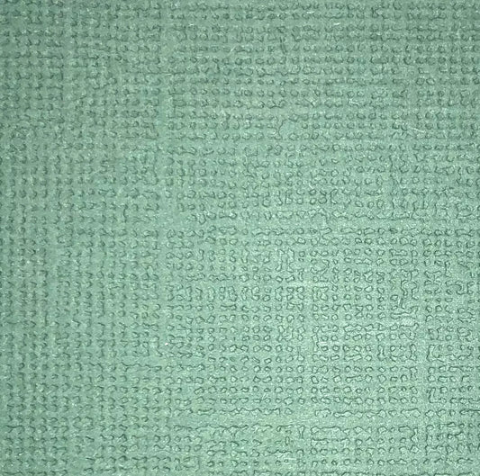 Kartong - Laurel leaf 12x12, 190g. Syrefri. Ensfarget med linstruktur