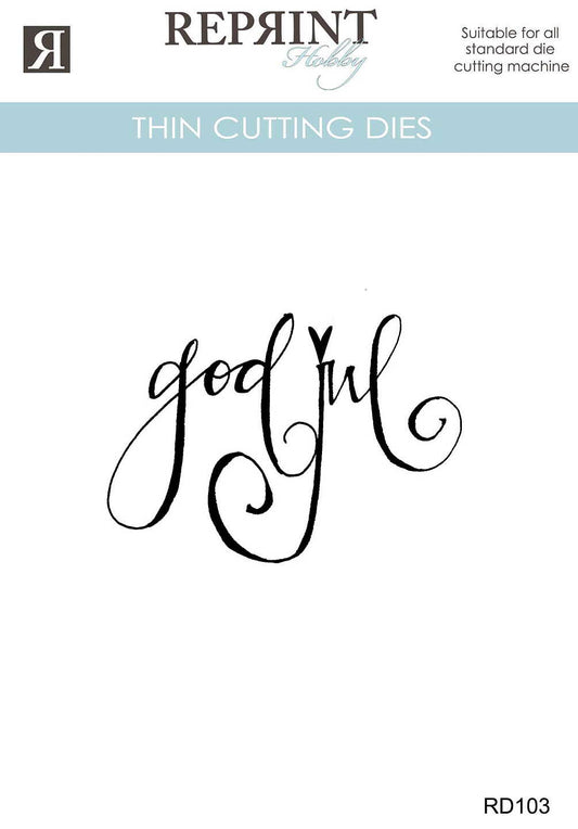 Forhåndsbestill nå! Kommer snart! Reprint - Dies - Cozy Christmas - God jul