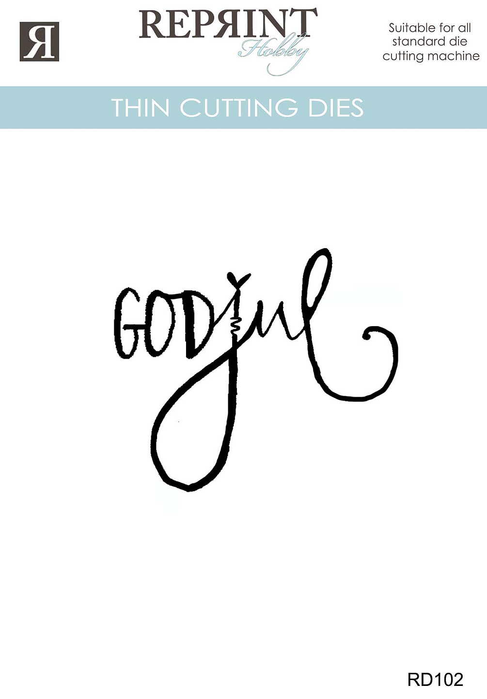 Forhåndsbestill nå! Kommer snart! Reprint - Dies - Cozy Christmas - God jul