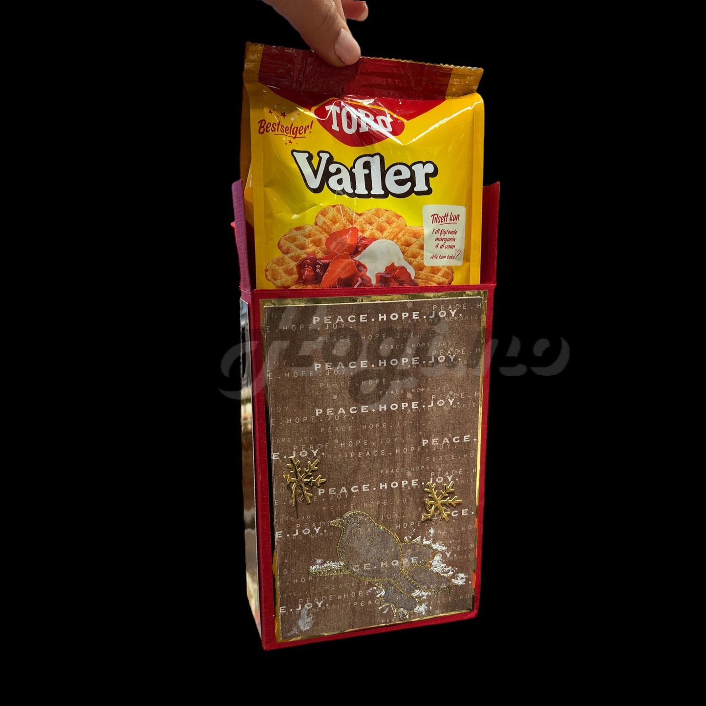 Hobbypakke/ hobbykit Eske med buet lokk