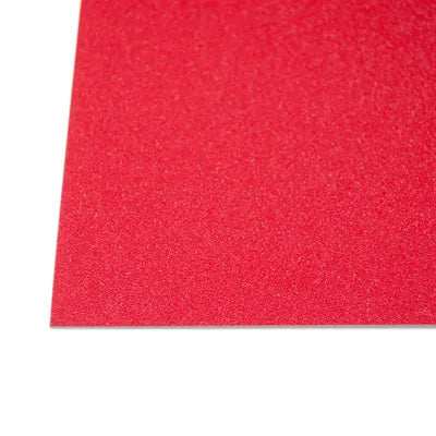 A4 - glitter kartong - Rød