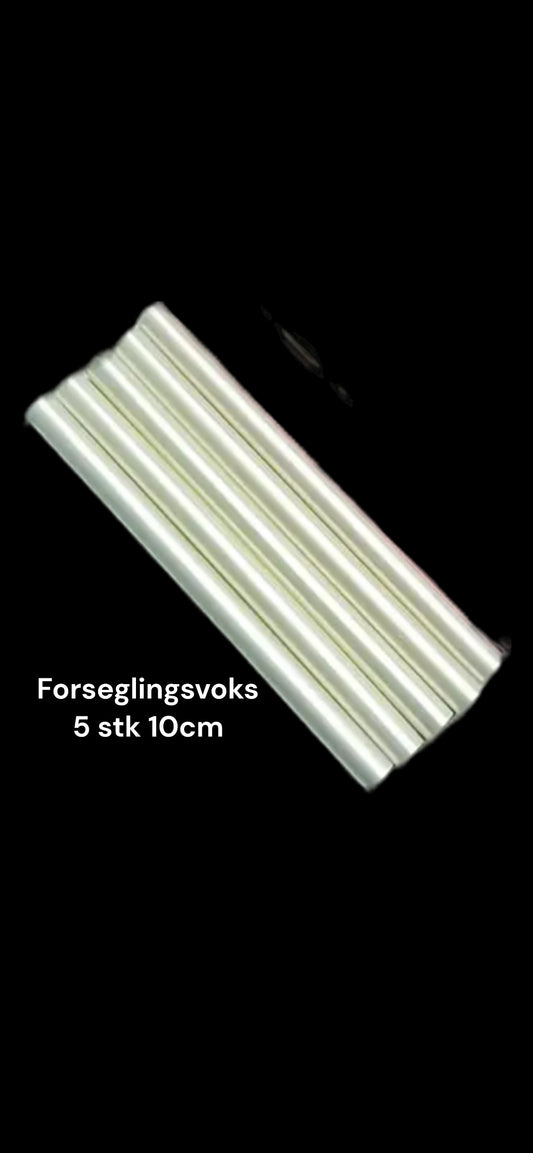 Wax - forseglingsvoks - wax sticks  / perle hvit  , voks til bruk med lakksegl/ lakkstempel