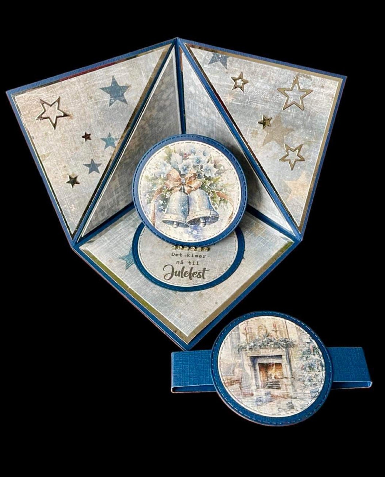 Hobbypakke - Spennende brettekort med magnet og staffeli