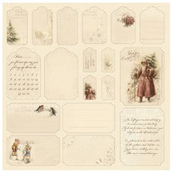 Pion design - waiting for santa II - tags PD1712